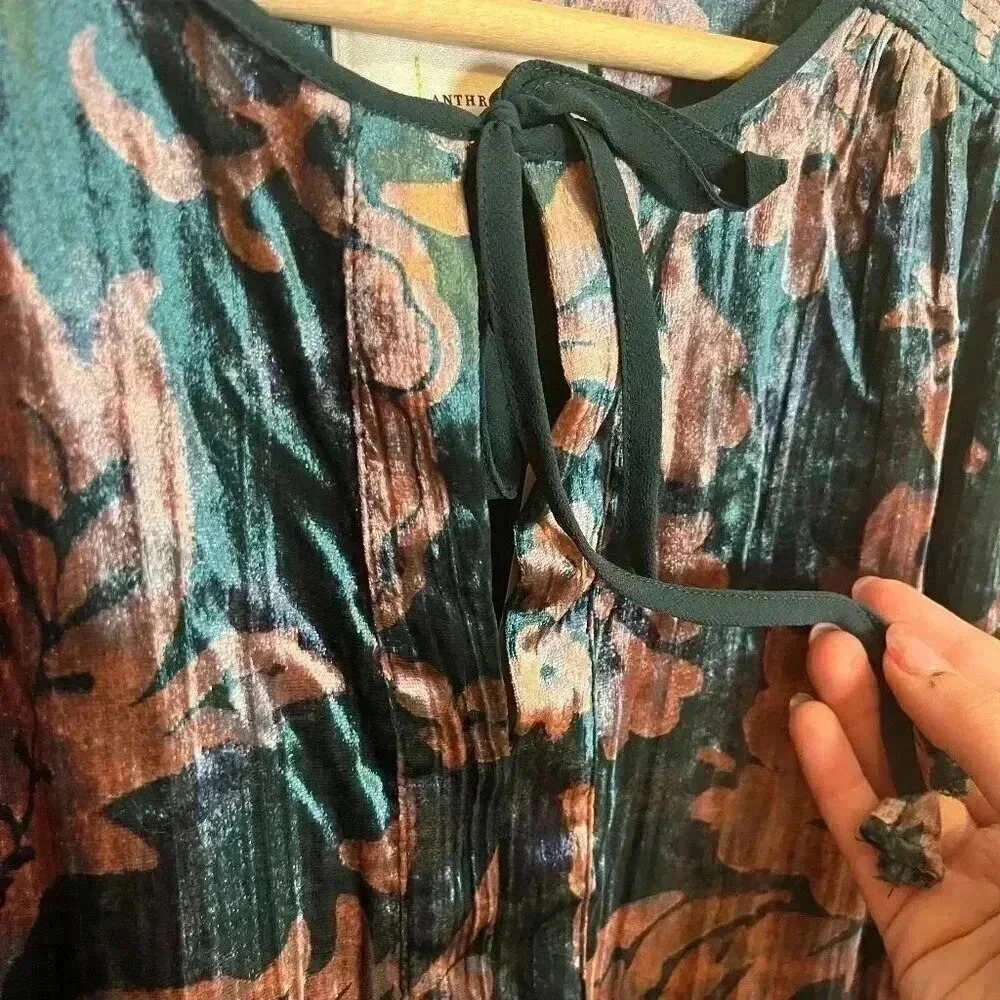 NWT Anthropologie Faustine Peasant Blouse - Picture 8 of 12